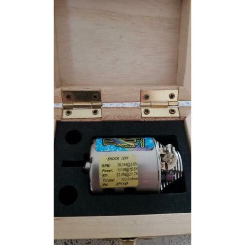 Rc motor nieuw epic brushed incl extra koolborstels
