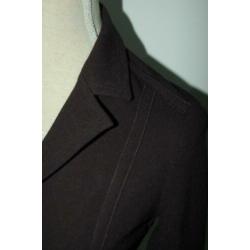 Claudia Sträter viscose jasje, blazer, colbert, zwart, Mt 36