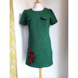 Desigual groen retro jurkje mt S Charlotte Nouvelle