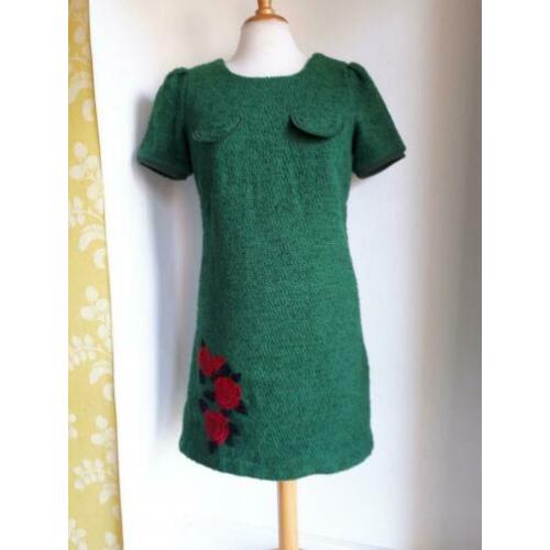 Desigual groen retro jurkje mt S Charlotte Nouvelle