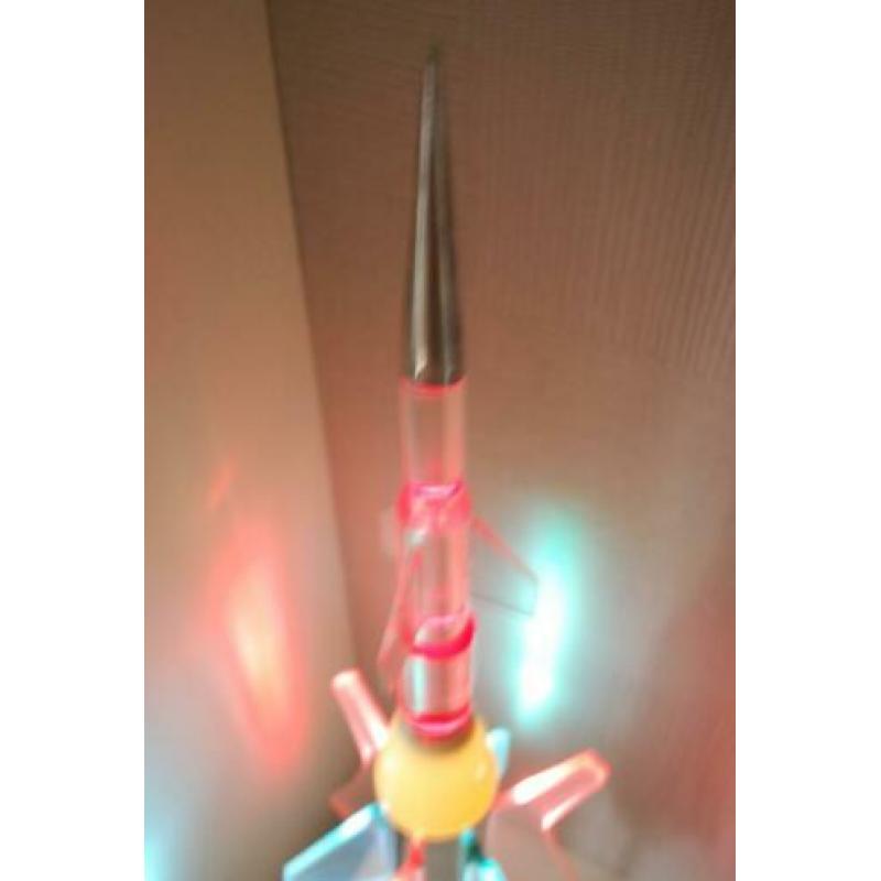 Raket lamp 97 cm Vloer model Hand gemaakt 1960 / 70