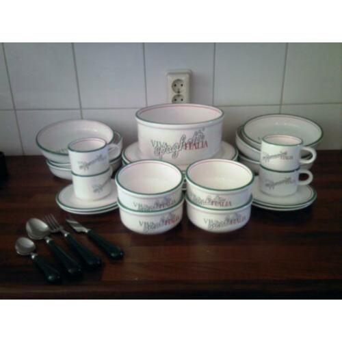pasta servies ''viva italia''