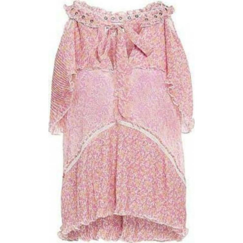 ?NIEUW?ANTIK BATIK | Prachtige soft pink flower print Top -M