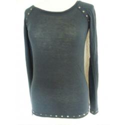 Le temps des Perises trui blauw maat S - nieuw -