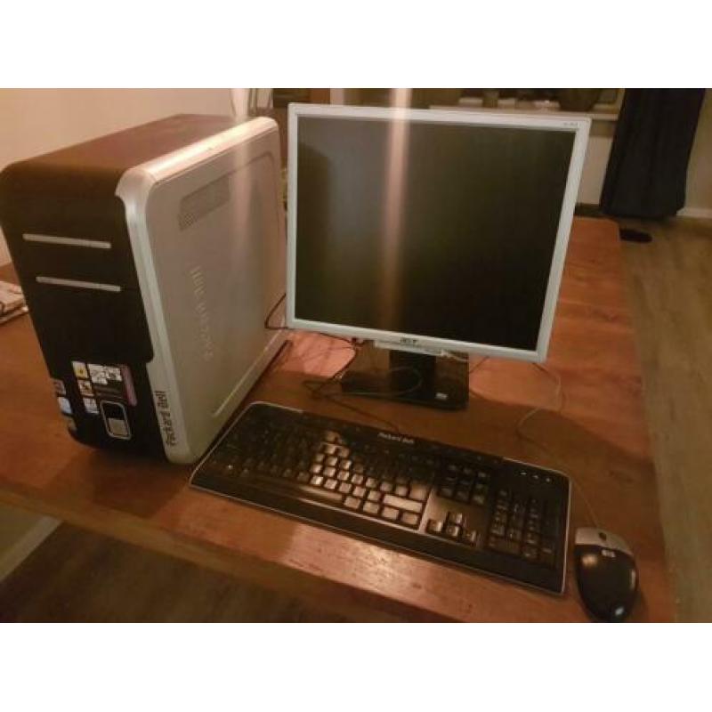 HP Packard Bell Pentium 4 compleet.