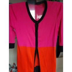 Jaeger lang vest in 3 kleuren maat L