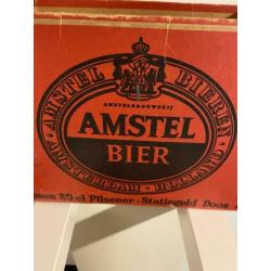 Amstel bierdoos vintage