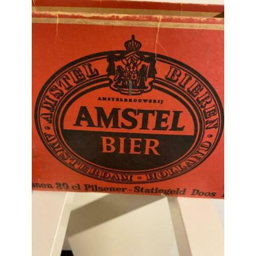 Amstel bierdoos vintage