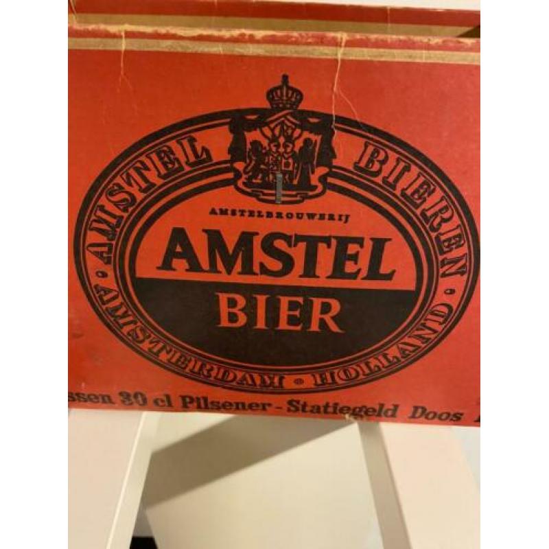Amstel bierdoos vintage