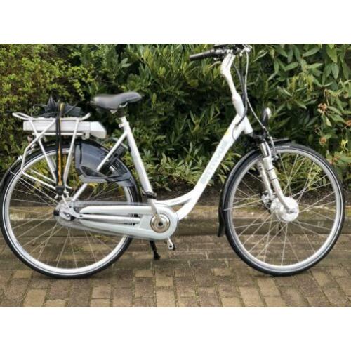 Goede Staat Batavus Genova 7 Elektrische Dames Fiets