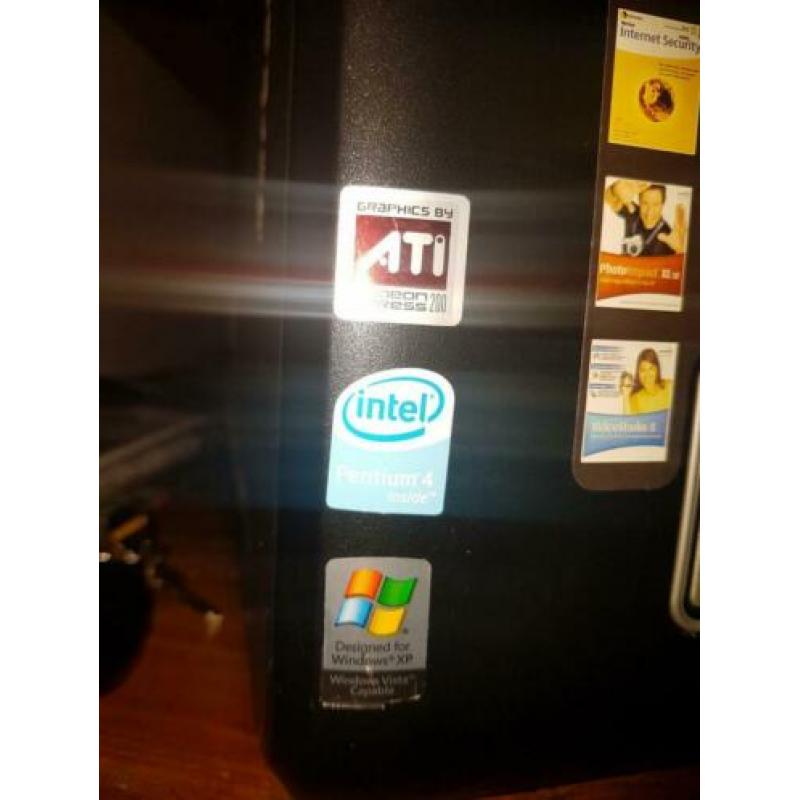 HP Packard Bell Pentium 4 compleet.