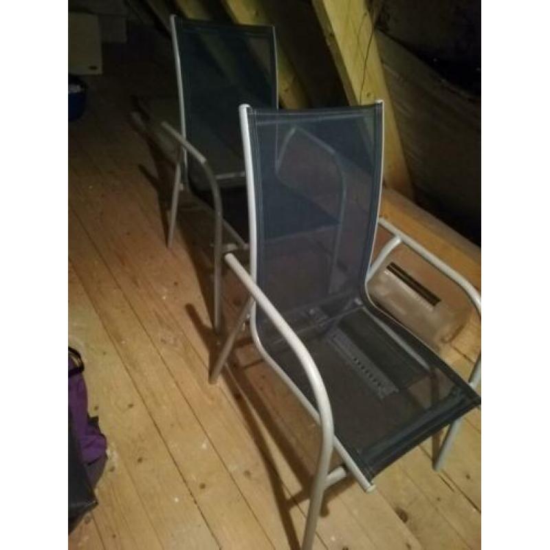 stapelbare tuinstoelen, campingstoelen
