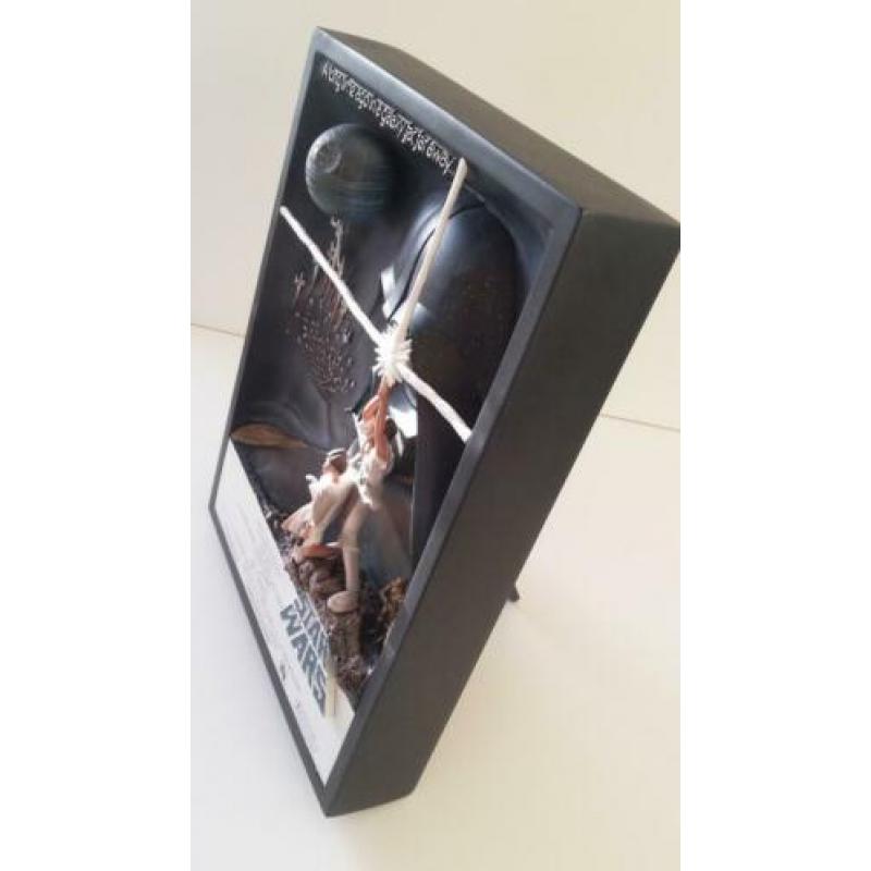 Star Wars Code 3 Collectible New Hope Sculpture Movie Poster