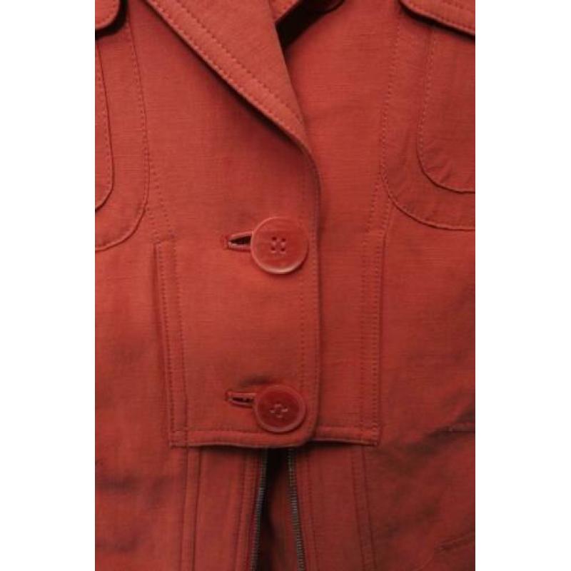 Claudia Stater blazer koraalrood/roze maat 44