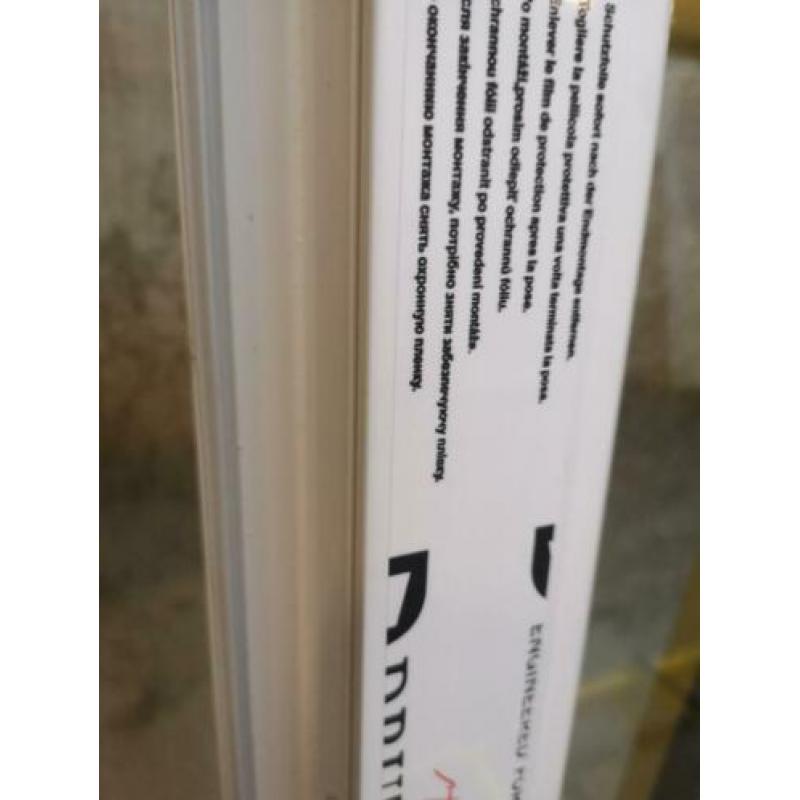 Kunststof DK-V kozijn intrekprofiel 150x110 RAL 9016