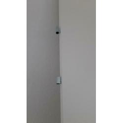 Deur met design handgreep, incl. sleutel (230x90)