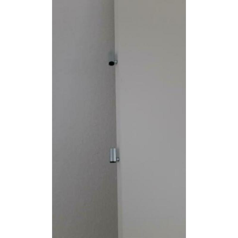 Deur met design handgreep, incl. sleutel (230x90)
