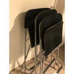3 Barkrukken zwart