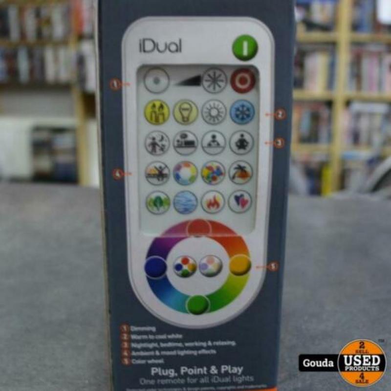 iDual LED lamp dimbaar GU10 2-stuks met afstandsbedieni 372