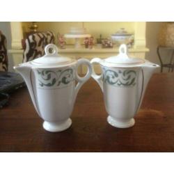 Prachtig Frans Art Decor Koffieservies van L'Amandinoise