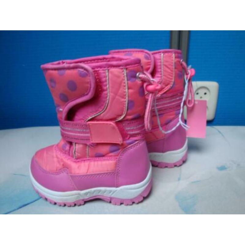 Nieuwe roze super warme snow boots. Maat 22