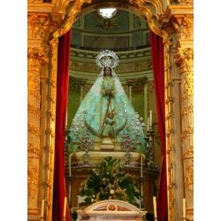 Kaart Mariabeeld 14x21 dubbele Maria Andalusië Religieus