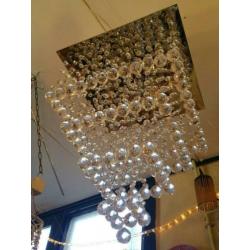 Plafondlamp met christal