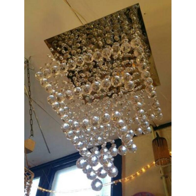 Plafondlamp met christal