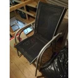 stapelbare tuinstoelen, campingstoelen