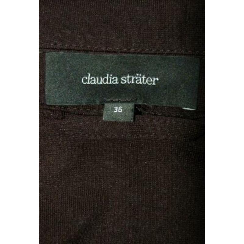 Claudia Sträter viscose jasje, blazer, colbert, zwart, Mt 36
