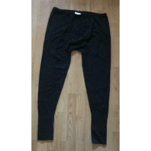 Body Knit donkerblauw lange onderbroek met gulp maat L
