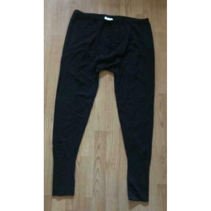 Body Knit donkerblauw lange onderbroek met gulp maat L