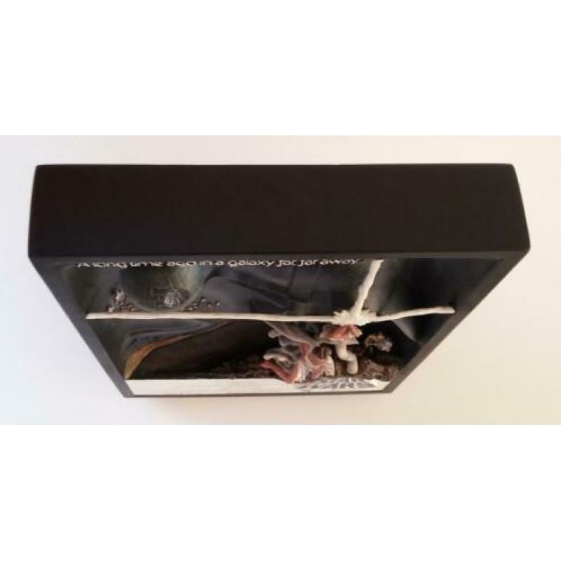 Star Wars Code 3 Collectible New Hope Sculpture Movie Poster