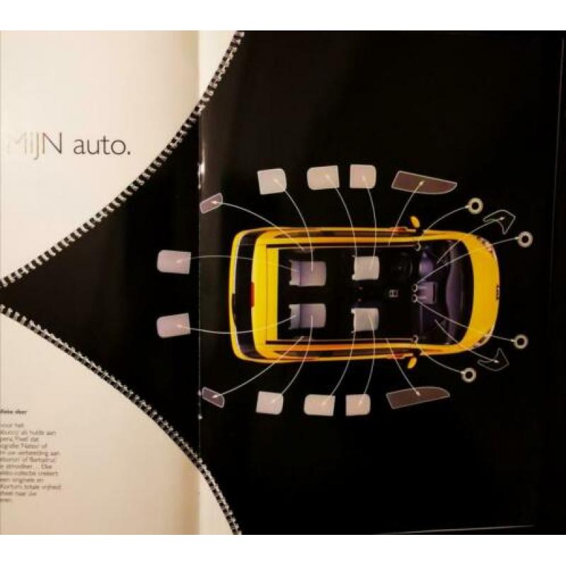 Autofolder PEUGEOT 1007 - puntgave brochure 2004