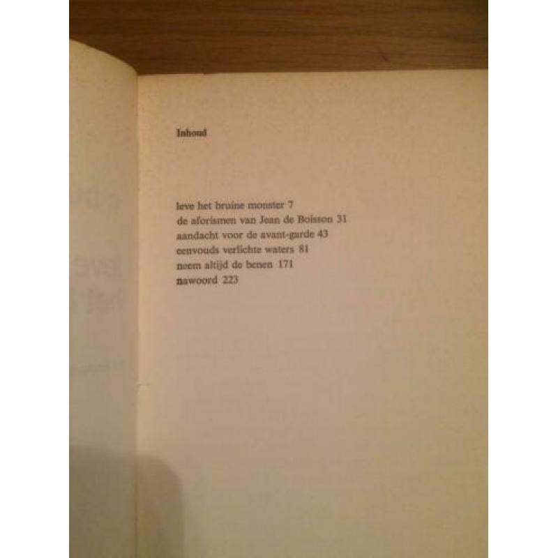 C. Buddingh': Leve het bruine monster (1e, 1969)