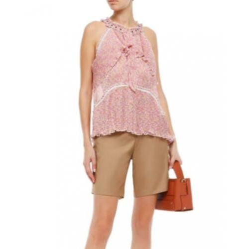 ?NIEUW?ANTIK BATIK | Prachtige soft pink flower print Top -M