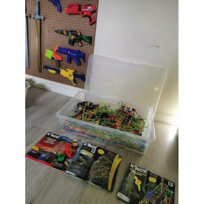 Knex achtbanen 3x