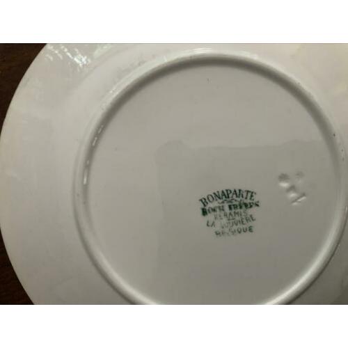 Diverse onderdelen servies Bonaparte
