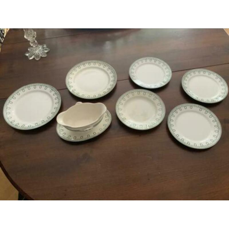 Diverse onderdelen servies Bonaparte