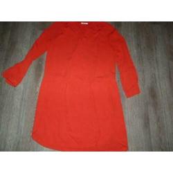 feestelijk nette rode jurk Promod maat L 40 42