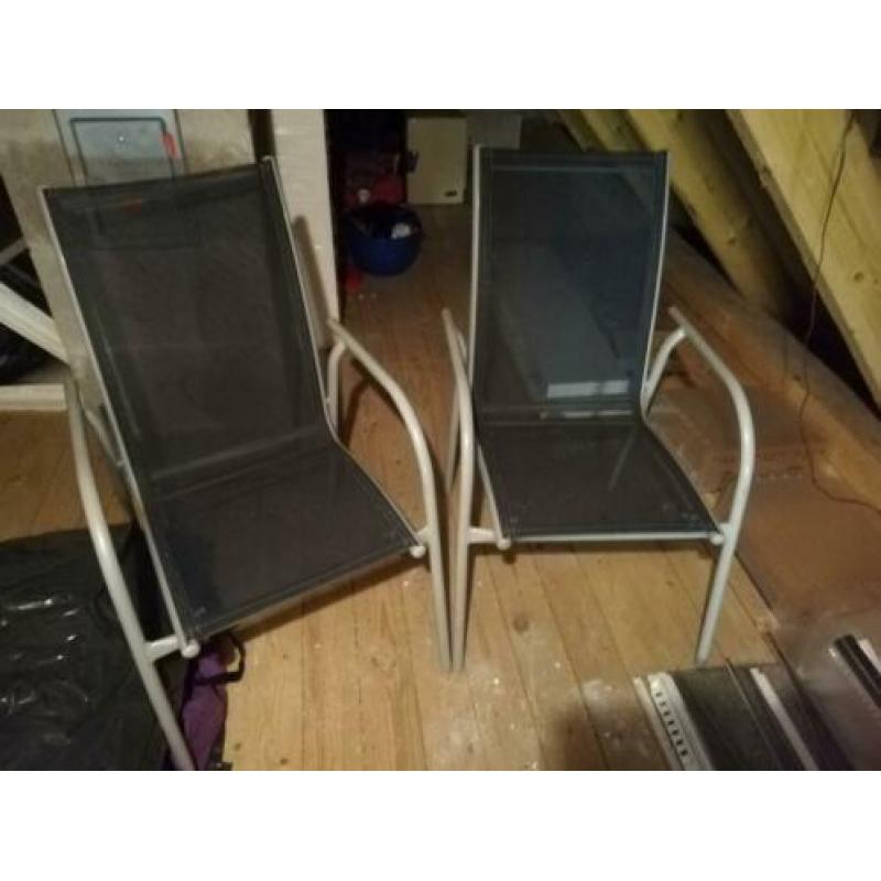 stapelbare tuinstoelen, campingstoelen