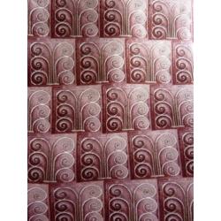 Oudroze haute couture stropdas 100% zijde met dessin Lanvin