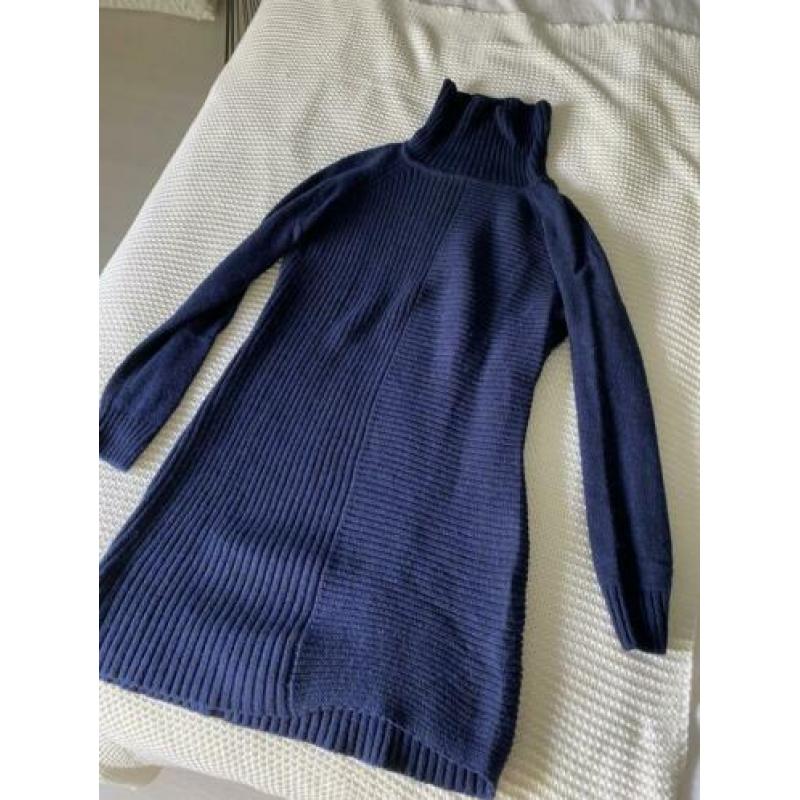 Jurk trui donker blauw