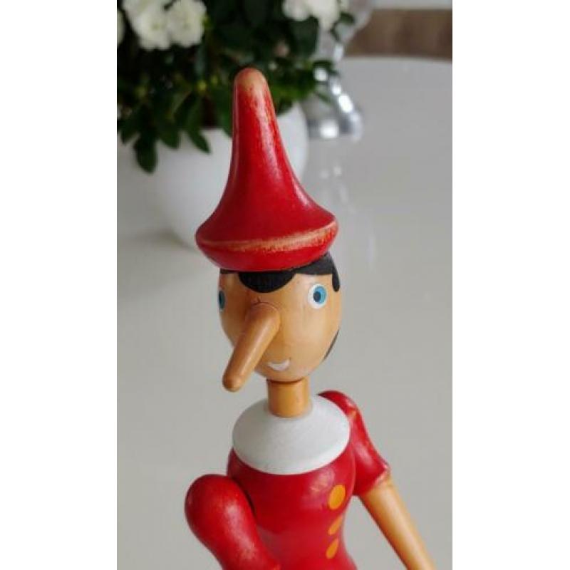 Houten Pinokkio beweegbaar