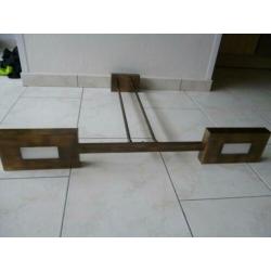 Hanglamp met dimmer voor boven tafel bronskleur