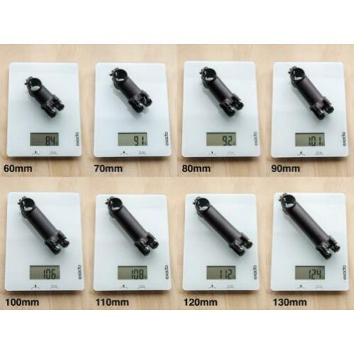ULTRA-LIGHT stuurpen (stem), 7º/17º, 6-7-8-9-10-11-12-13cm