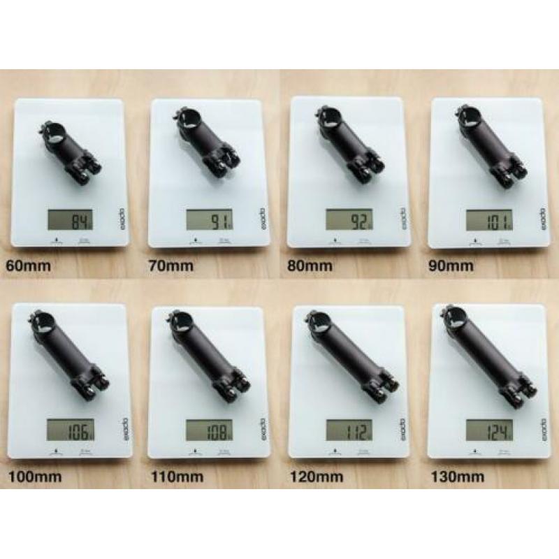 ULTRA-LIGHT stuurpen (stem), 7º/17º, 6-7-8-9-10-11-12-13cm