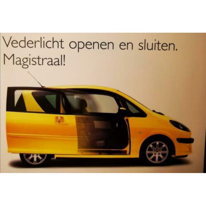 Autofolder PEUGEOT 1007 - puntgave brochure 2004