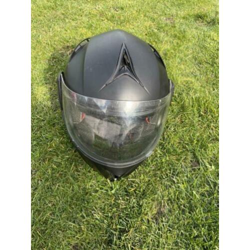 Zwarte Vinz scooterhelm