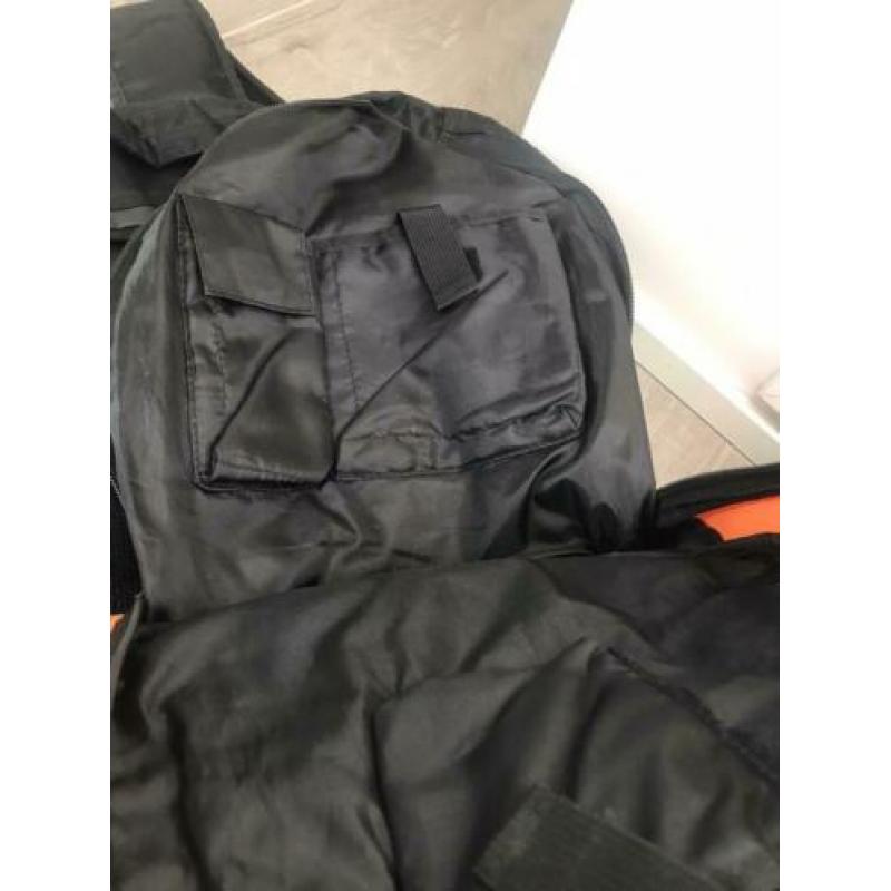 Harley Davidson rugzak zwart oranje